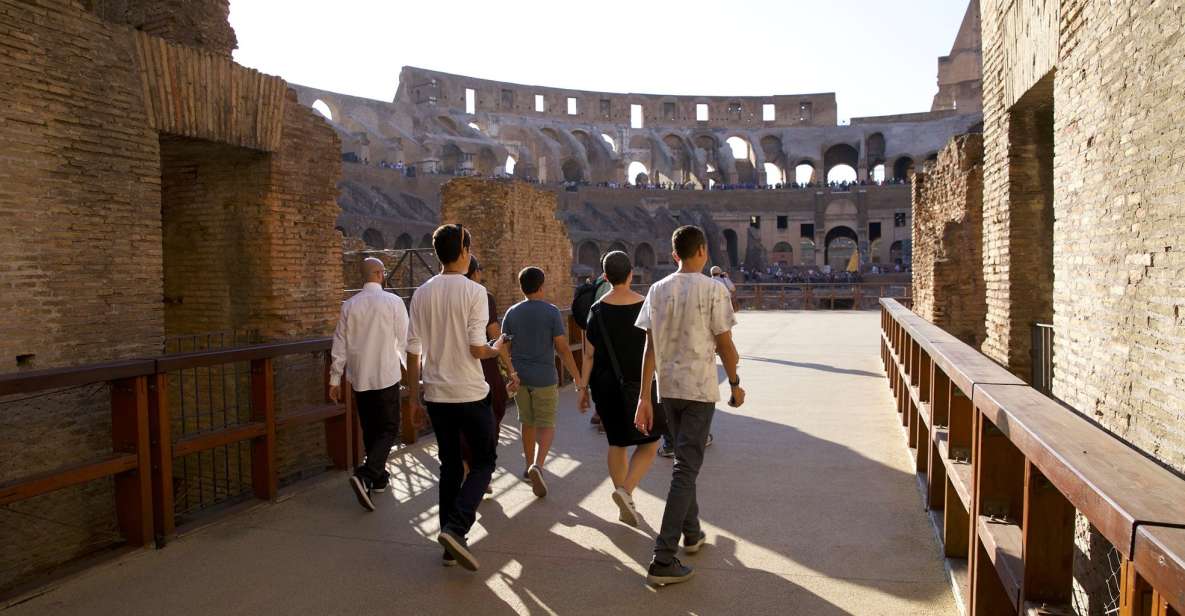 Colosseum: Semi Private Tour with VIP Arena Access - Meeting Point at Via dei Fori Imperiali: start where it matters