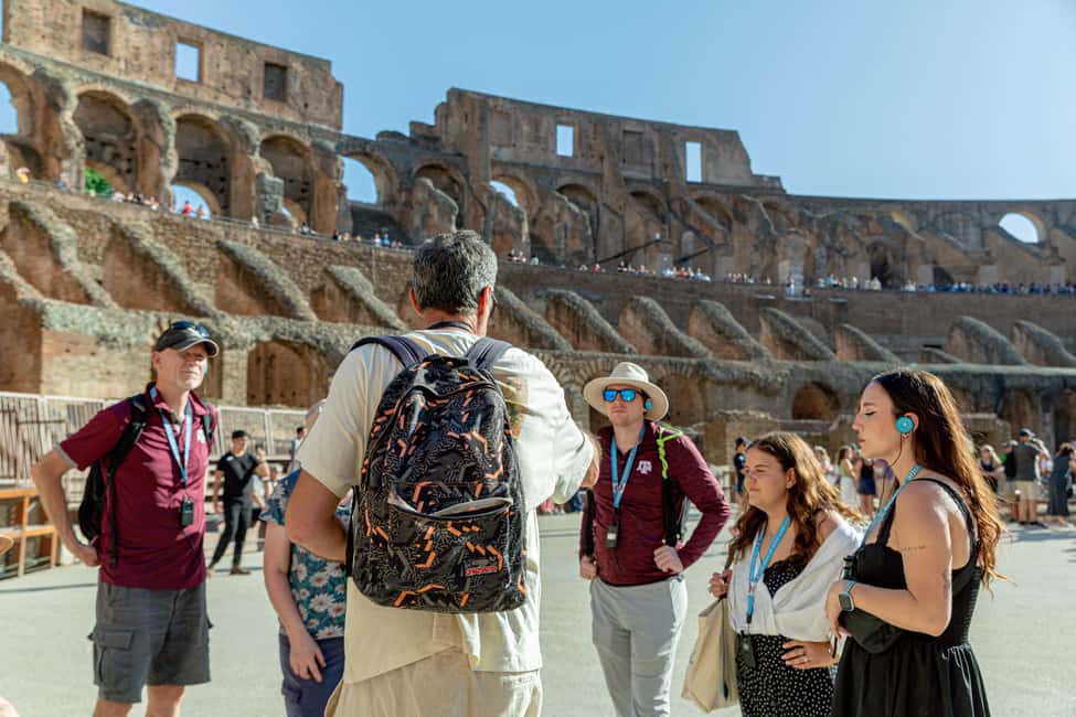 Colosseum Special Access Tour, with Ancient Temples & Tombs - Underground or Arena Floor Access: choosing your Colosseum angle