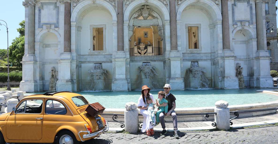 Fiat Cinquecento Vintage Rome City & Photo Tour - Getting value for $84.96: what you’re paying for