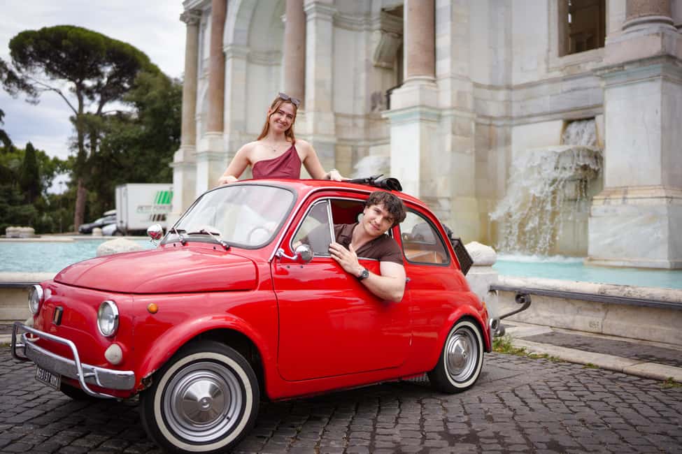 La Dolce Vita: Cruising Rome in a Classic Fiat 500 - Giardino degli Aranci on Aventine Hill: Quiet Views With a Side of Reality