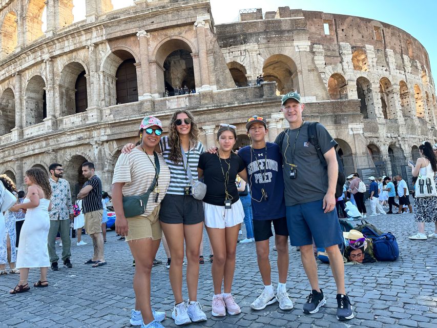 Private Colosseum & Ancient Rome Family Tour for Kids - Entering the Colosseum: paved stones, big stories, and kid-friendly visuals