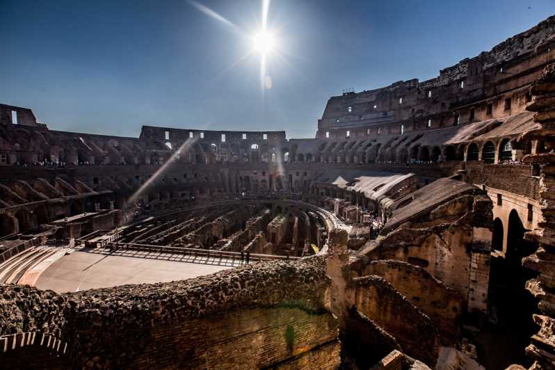 Rome: 1-Hour Fast Colosseum Tour - The Colosseum tour route: ground floor to second tier in about one hour
