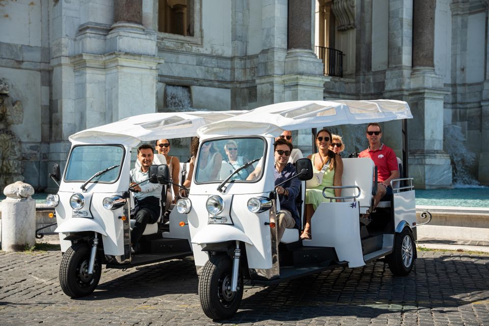 Rome: 2-Hour Vip Tuk-tuk tour with Hotel Pickup and Prosecco - Baths of Caracalla: One Stop, Two Payoffs (Photos + Roman Ambition)