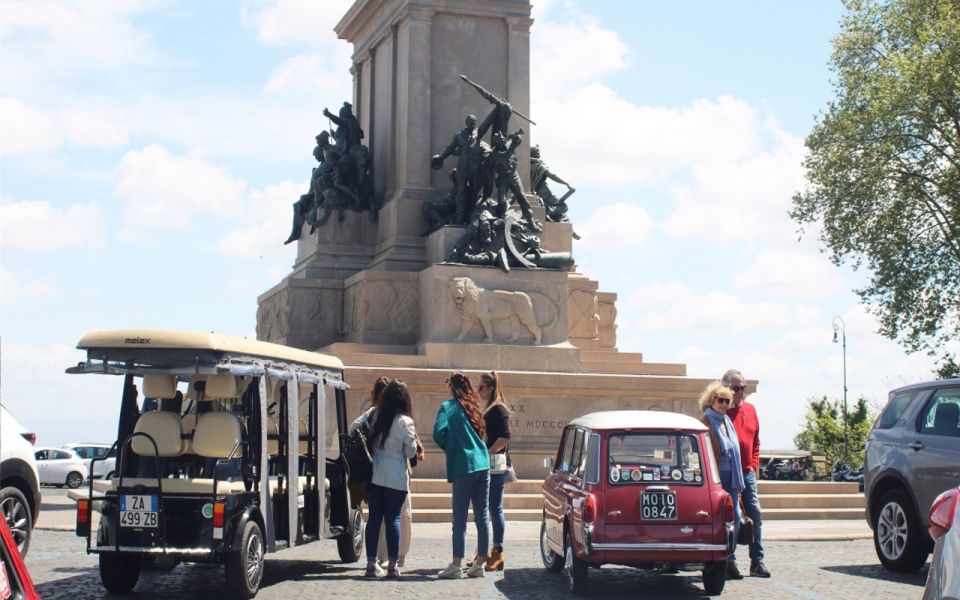Rome: 3-Hour Panoramic Luxury Golf Cart Tour - Comfort, safety, and the one or two things to plan for