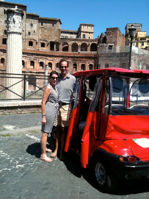 Rome: 4-Hour Private Afternoon Golf Cart City Tour - Colosseum Time: Views, Storytelling, and Less Walking Strain