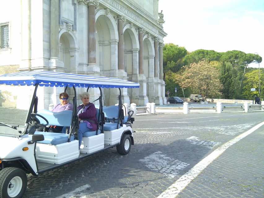 Rome: 4-Hour Private Afternoon Golf Cart City Tour - Spanish Steps and Squares: Seeing the City’s Human Scale