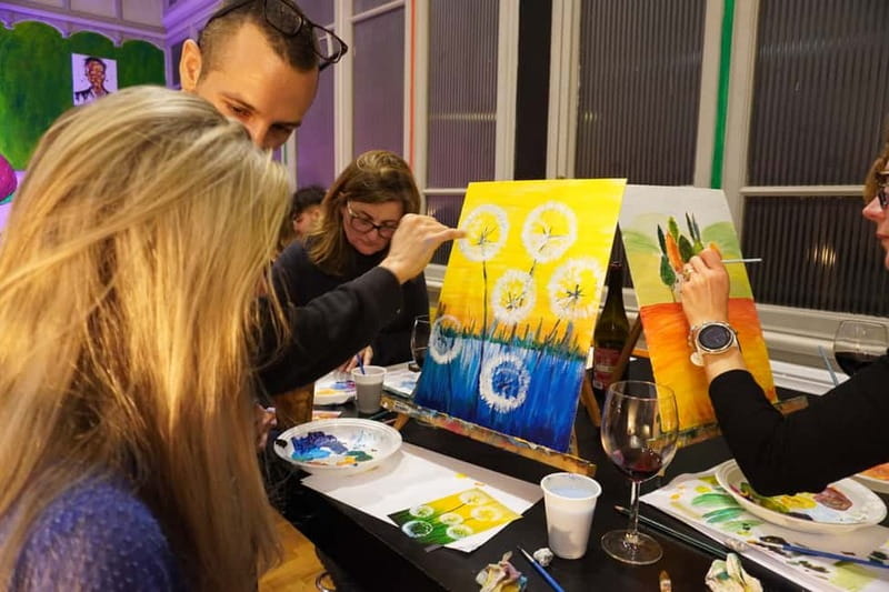 Rome: Afternoon Paint and Sip Experience in Piazza Navona - Meet the instructors: Marco and Aga’s hands-on approach