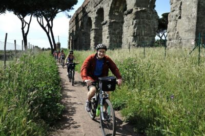 Rome: Appian Way, Catacombs & Roman Aqueducts Top EBike Tour - Getting onto the Appian Way: why e-bikes make this worth your time