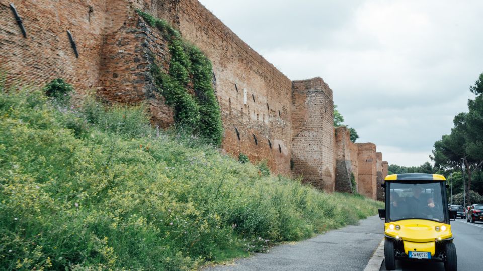 Rome: Appian Way Golf Cart Tour with Roman Catacombs Entry - Key Points You’ll Feel on Day-of
