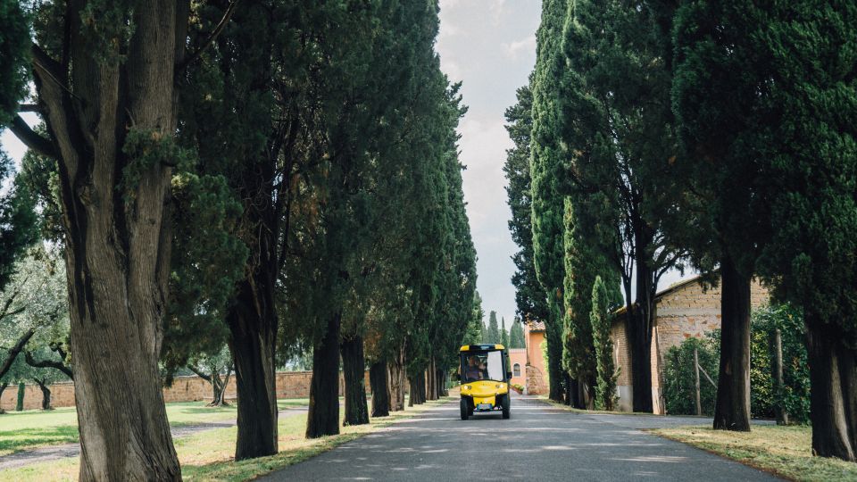 Rome: Appian Way Golf Cart Tour with Roman Catacombs Entry - Who Should Book This Appian Way Golf Cart + Catacombs Tour