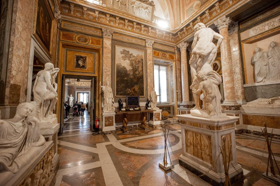 Rome: Borghese Gallery Small Group Guided Tour - Bernini’s sculptures: Apollo and Daphne and David in real space