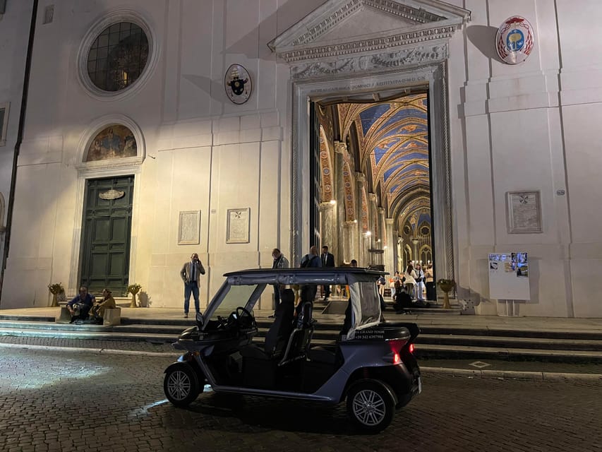 Rome by Night Private Golf Cart Tour - Saint Peter’s Square: Vatican Area Without the Daytime Crush Feeling