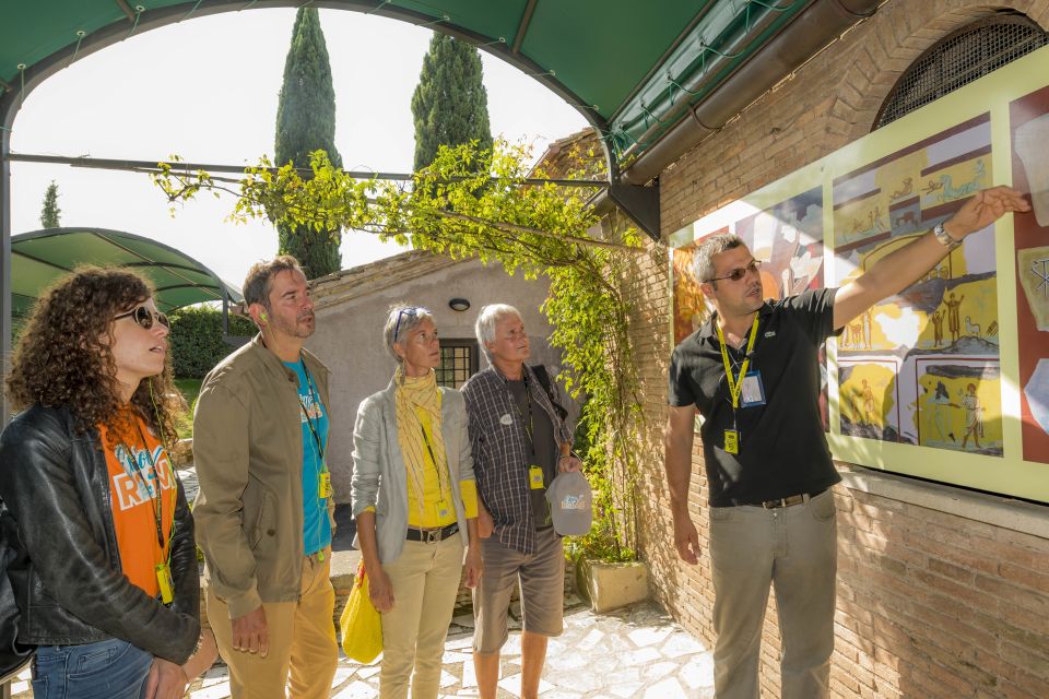 Rome: Catacomb of St. Callixtus and Appian Way Guided Tour - Appian Way on foot: walking Roman road, not a theme park