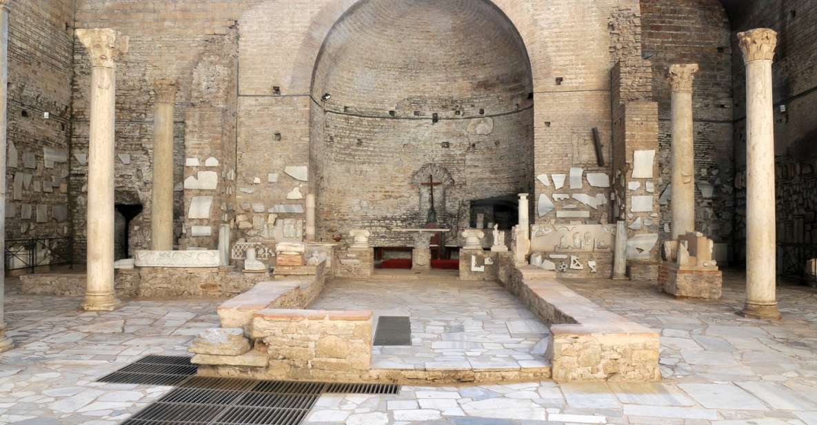 Rome: Catacombs of Domitilla Entry Ticket & Guided Tour - The underground basilica: why it changes the whole mood