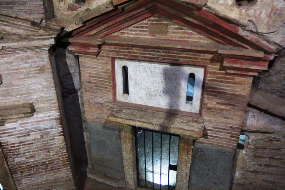 Rome: Catacombs of St. Sebastian Entry Ticket & Guided Tour - Key highlights worth your time