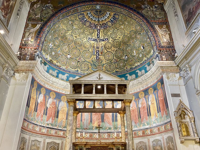 Rome: Catacombs & St Clement's Underground Semi-Private Tour - The 4th-century basilica remains: frescoes and martyr scenes