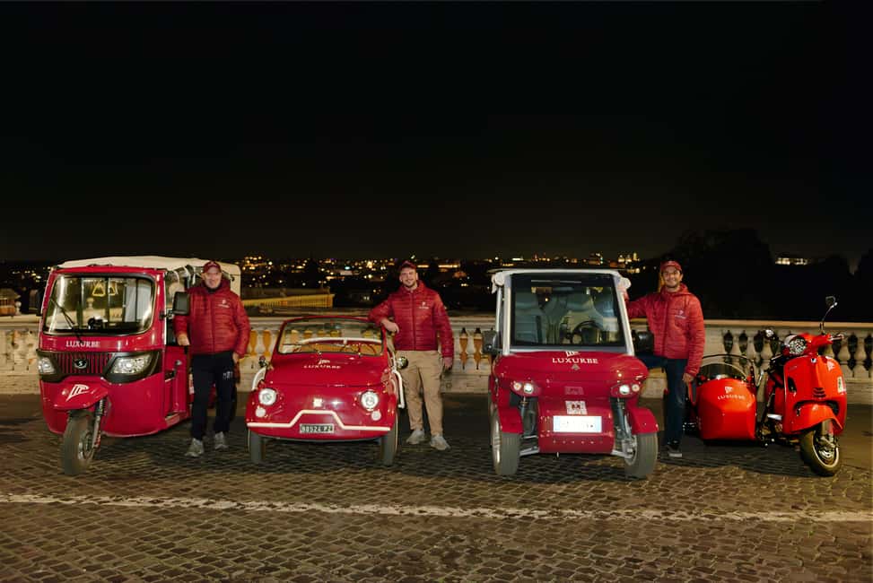 Rome: City Golf Cart at Night Tour - Key reasons this night tour works