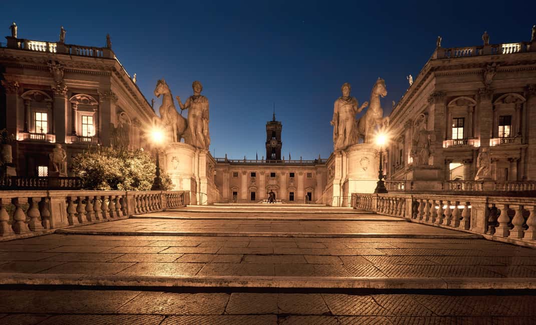 Rome: City Golf Cart at Night Tour - Castel Sant’Angelo: romantic atmosphere with great night framing