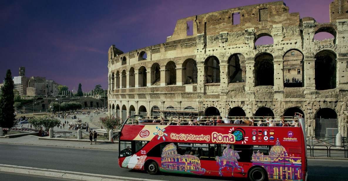 Rome: City Highlights Open-Top Bus Night Tour - The Audio Guide in 8 Languages (And Why Pre-Recorded Works)