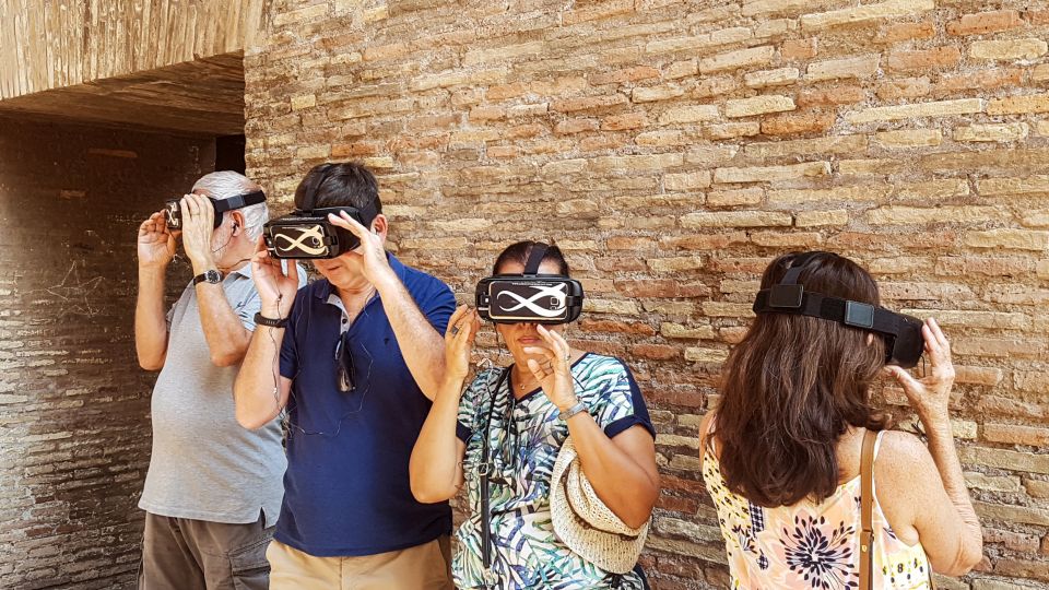 Rome: Colosseum Access and Self-Guided Virtual Reality Tour - The 72 AD reconstructions: Square, Arena Floor, Undergrounds