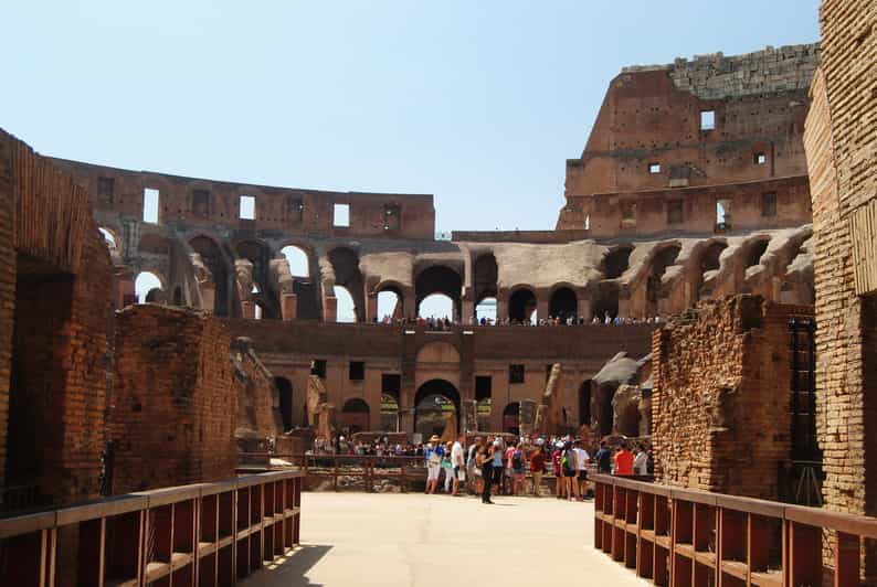 Rome: Colosseum Experience with Audio Guide and Arena Option - Know before you go: rules that affect comfort