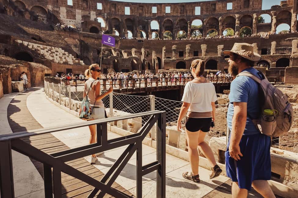 Rome: Colosseum, Palatine Hill, and Forum Guided Experience - Entering the Colosseum: skip-the-line start and the Flavian story
