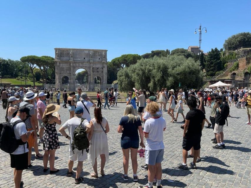 Rome: Colosseum, Roman Forum & Trajan's Market Exterior Tour - Colosseum From the Outside: How Stories Land on Real Stone