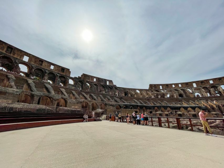 Rome: Colosseum Tour with Access to the Gladiator Arena - Photos and pacing: getting the best shots without feeling rushed