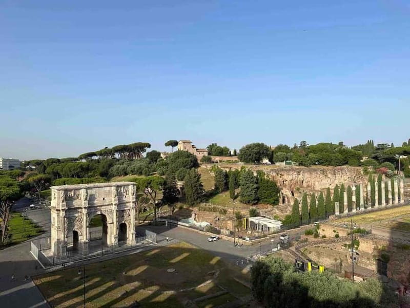Rome: Colosseum VIP Top Floor 7 Pax Tour - Up by Elevator: The Colosseum Top Floor Attic Views
