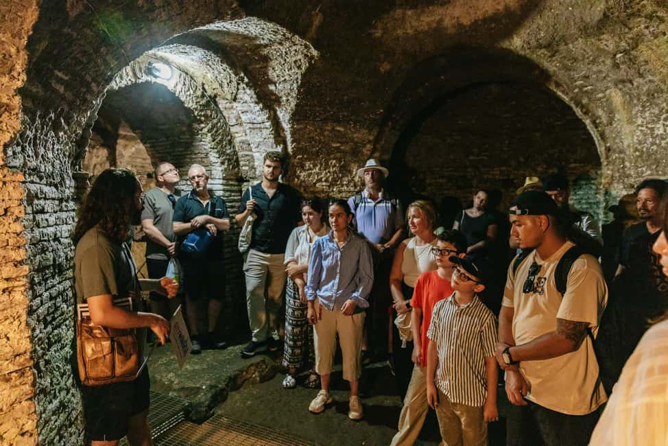 Rome: Crypts and Catacombs Underground Tour with Transfers - Capuchin Crypt Bone Chapel: the 4,000-monks experience with audio