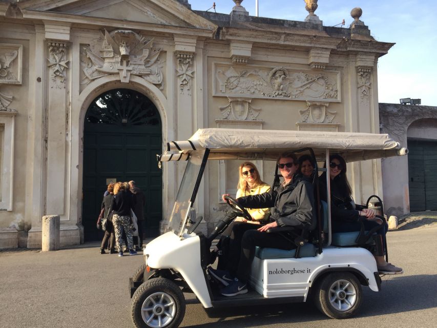 Rome: Evening Golf Cart Tour with Aperitivo - The beer stop and wine tasting: when the tour turns into a mini food night out