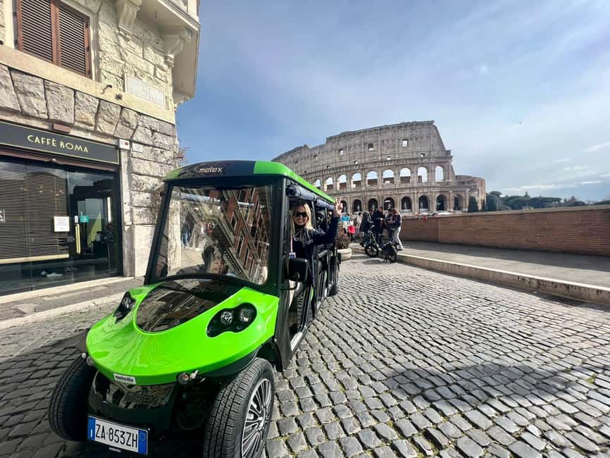 Rome: Golf Cart Tour with Artisanal Gelato Tasting - Key Things I’d Prioritize