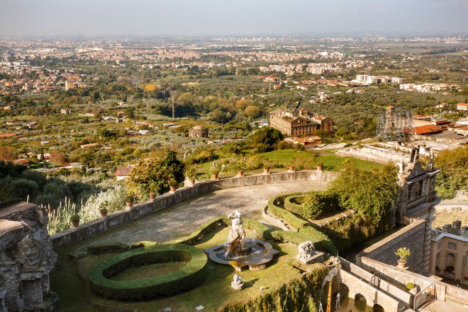 Rome: Hadrian's Villa and Villa d'Este Half-Day Tour - Villa d’Este gardens: fountains, grottos, and terraces with big ambitions