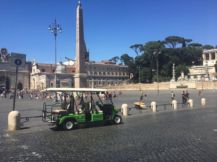 Rome: Imperial City Tour by Golf Cart with Optional Transfer - Key things that make this golf cart tour worth it