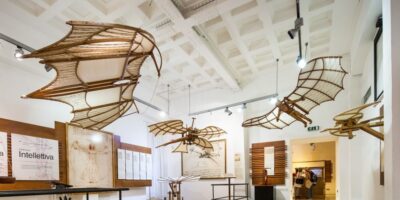 Rome: Leonardo da Vinci Exhibition Entrance Ticket - The four study zones: Water, Air, Fire, Earth