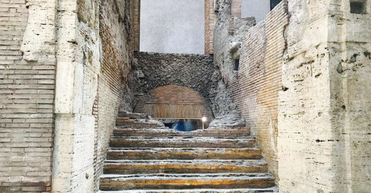 Rome: Navona Square Underground Ticket with Audio Guide - Getting In at Piazza Navona: Find the Tourist Point by the Fountain