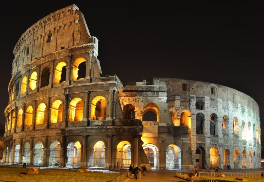 Rome: Night Tour by Golf Cart with Italian Dinner and Gelato - Rome by night in an open-air golf cart: the feel of the experience