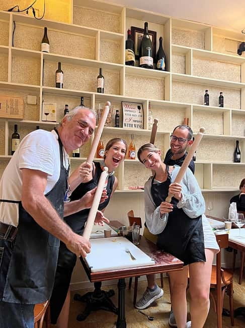 Rome: Pasta Cooking Class with Market Visit and Wine - Take-home recipes and the real souvenir: making pasta again