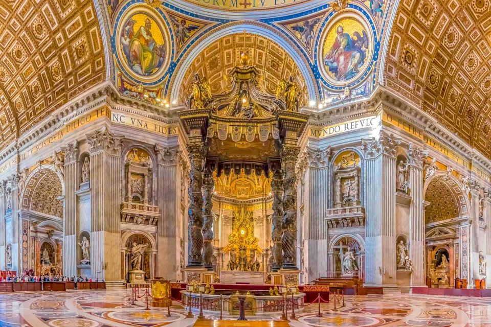Rome: Vatican, Sistine Chapel & St. Peter's Basilica Tour - Key takeaways before you book