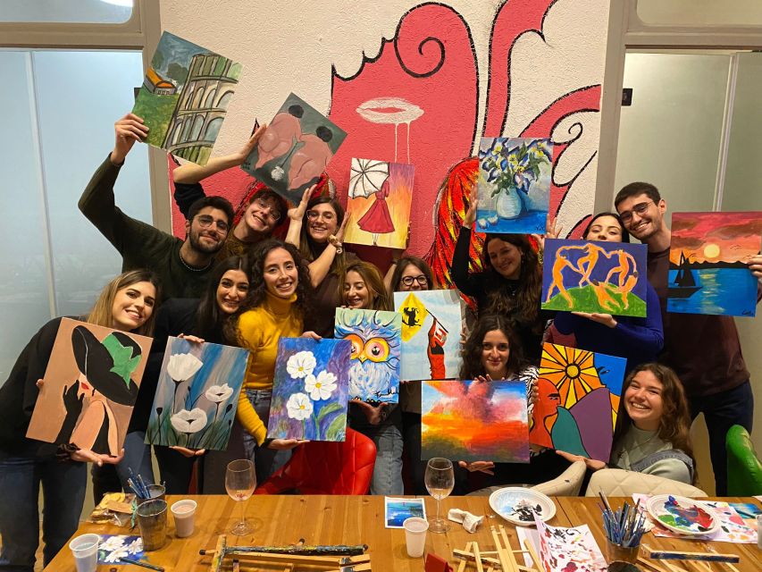 Rome: Wine and Paint Experience in Piazza Navona - Where You Meet and How to Not Miss the Start