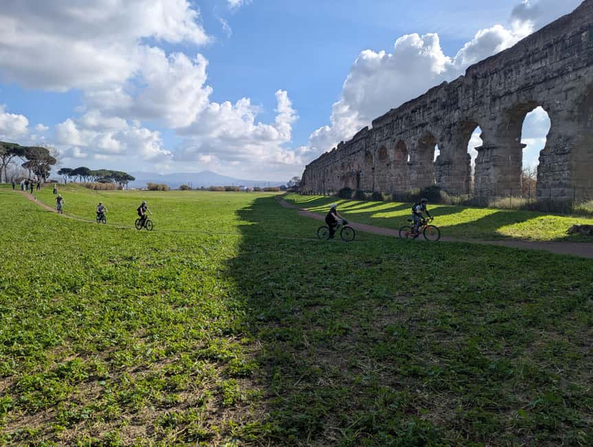 Rome:Appian Way E-bike Tour, Catacombs, Aqueducts & Transfer - Appian Way E-bike: why this tour feels like Rome’s cheat code