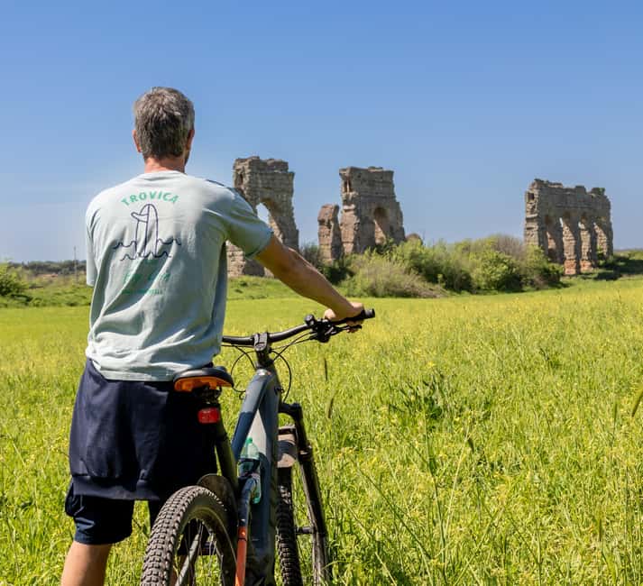 Rome:Appian Way E-bike Tour with Catacombs, Aqueducts & Food - What 5 hours on the move feels like