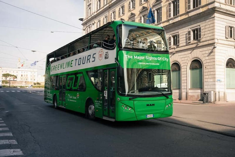 Rome:Hop-On Hop-Off Panoramic Open Bus Ticket 3 Circuits x 1 - Using the 16-Language Audio Guide (and Making It Actually Useful)